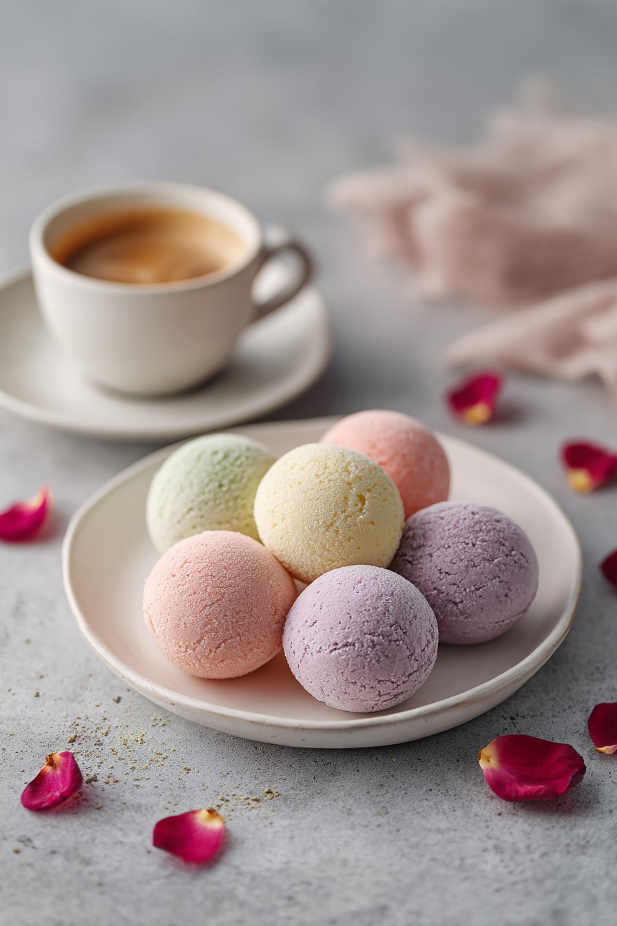 13. Offer Pastel Bath Bombs for a Relaxation-First Favor