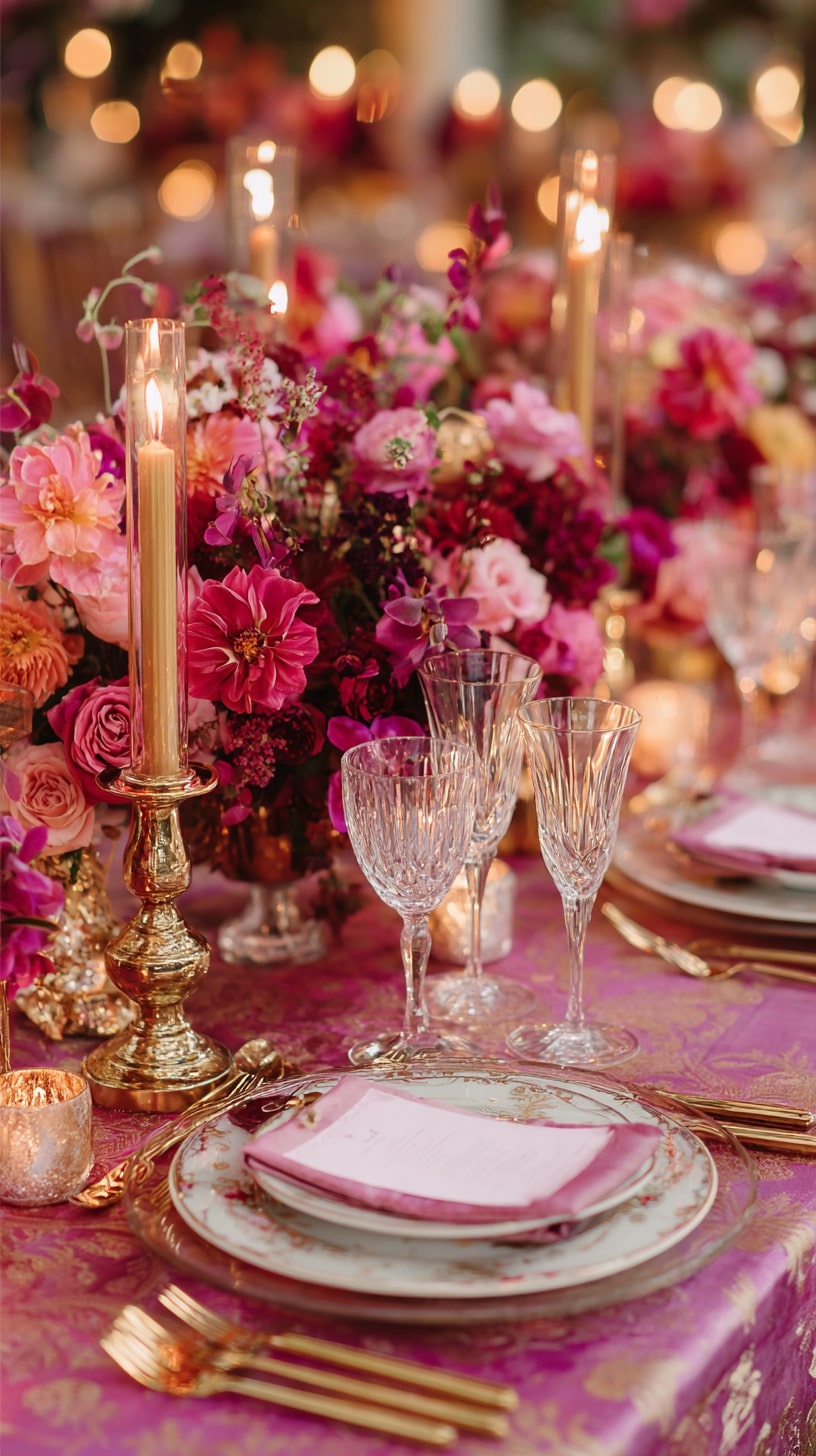 Fuchsia Accent Napkins
