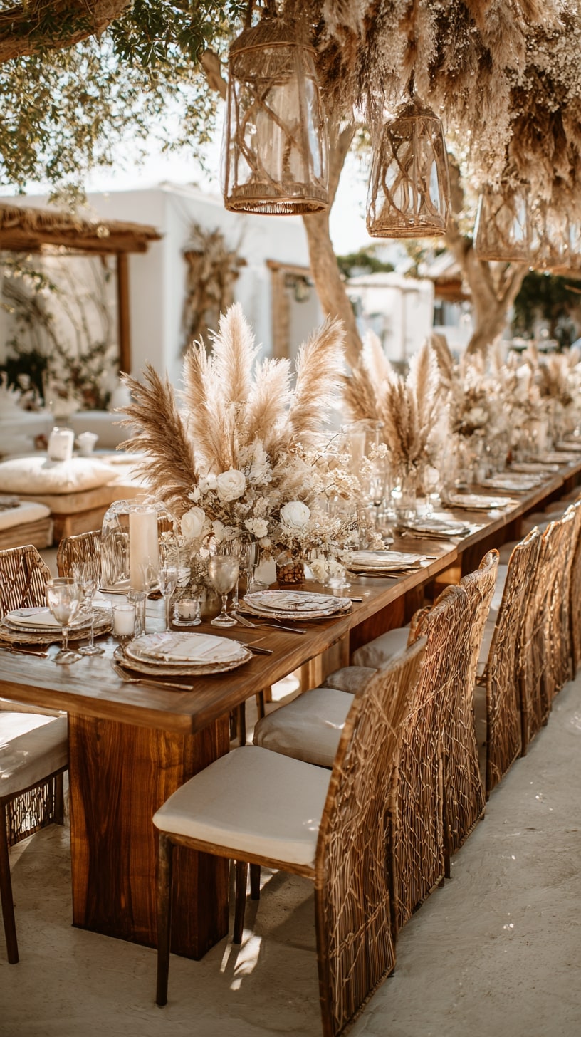 Rattan and wicker seating accents