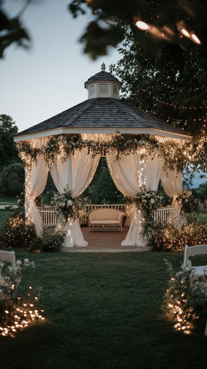 String light canopy