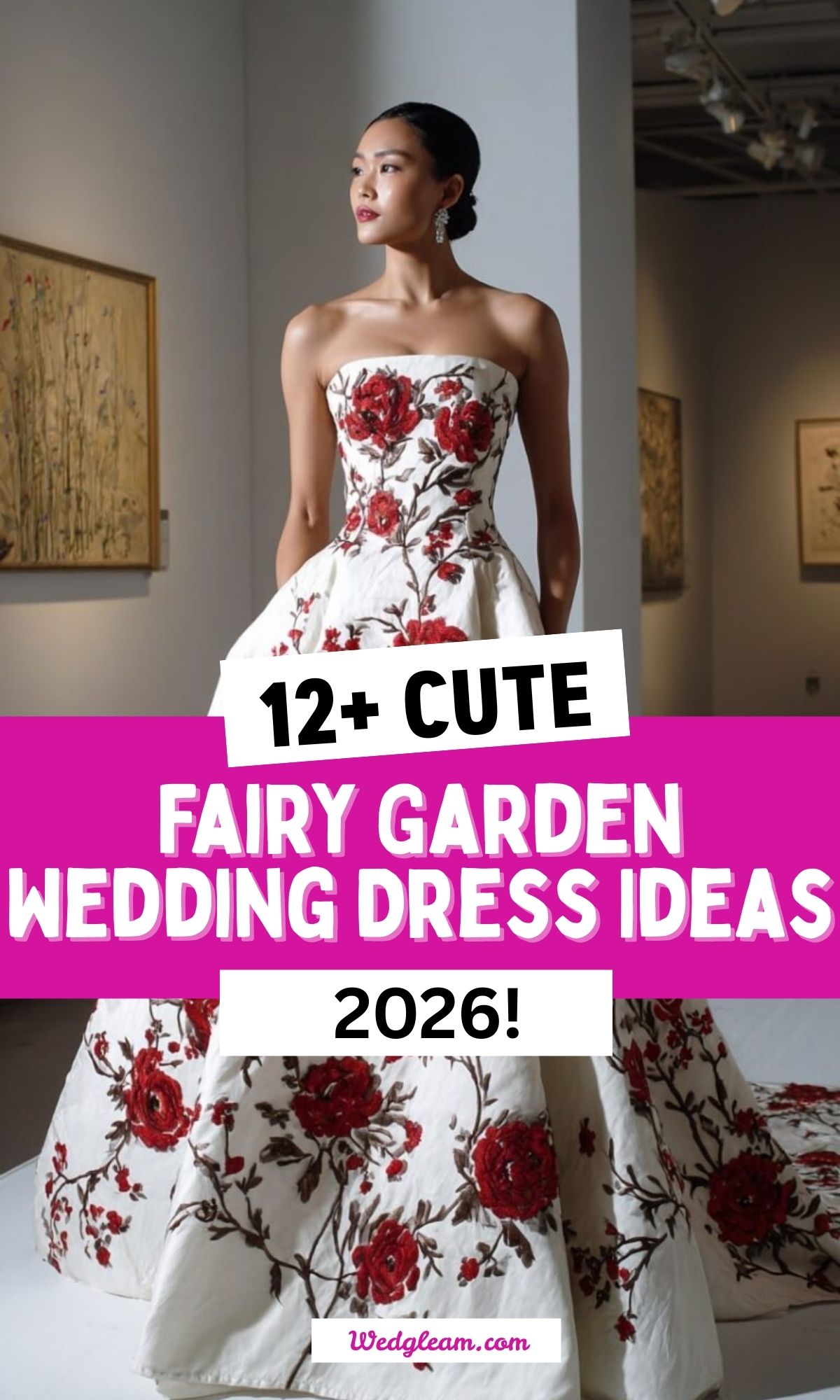 Fairy Garden Wedding Dress