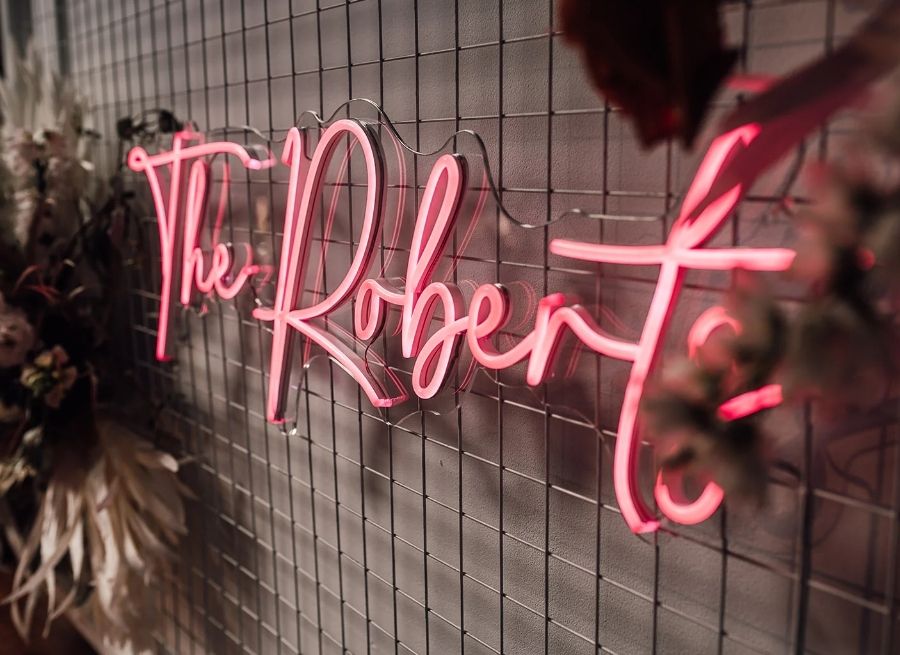 led vs neon wedding signs