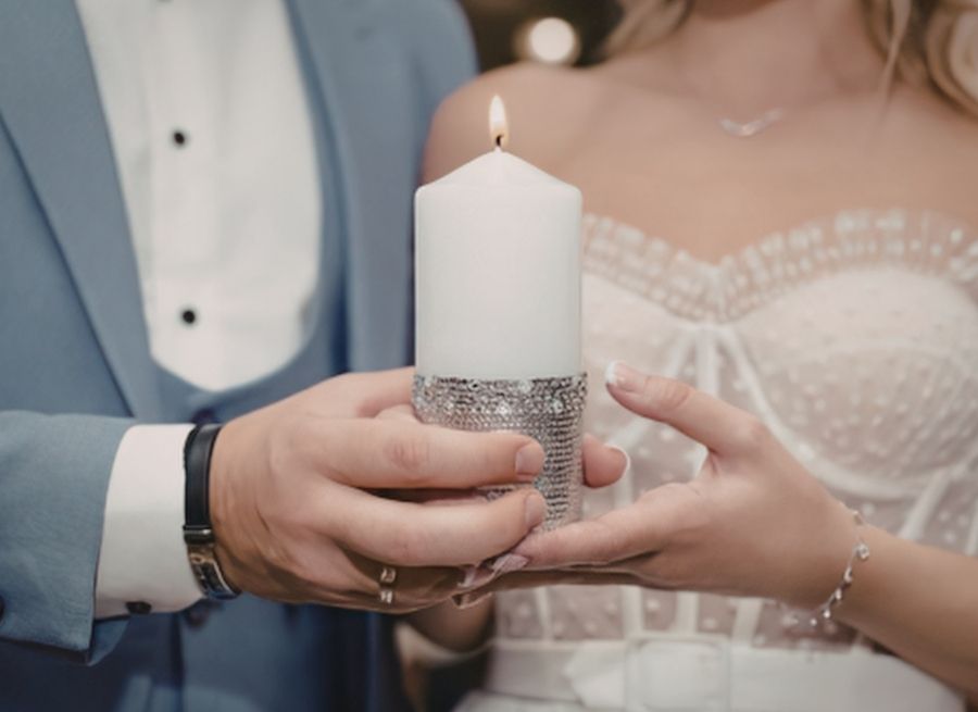 types of wedding unity candles