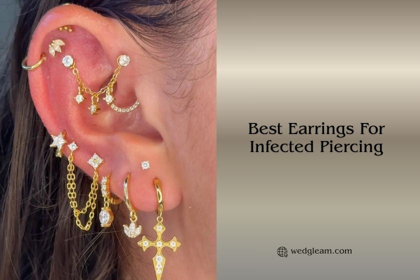 best earrings for infected piercing